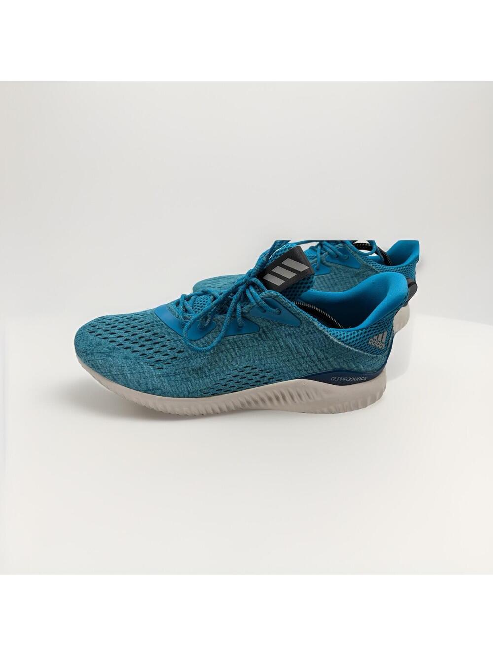 Adidas Alphabounce Em Engineered Mesh Mystery Petrol Men's Running Shoes Sz 13